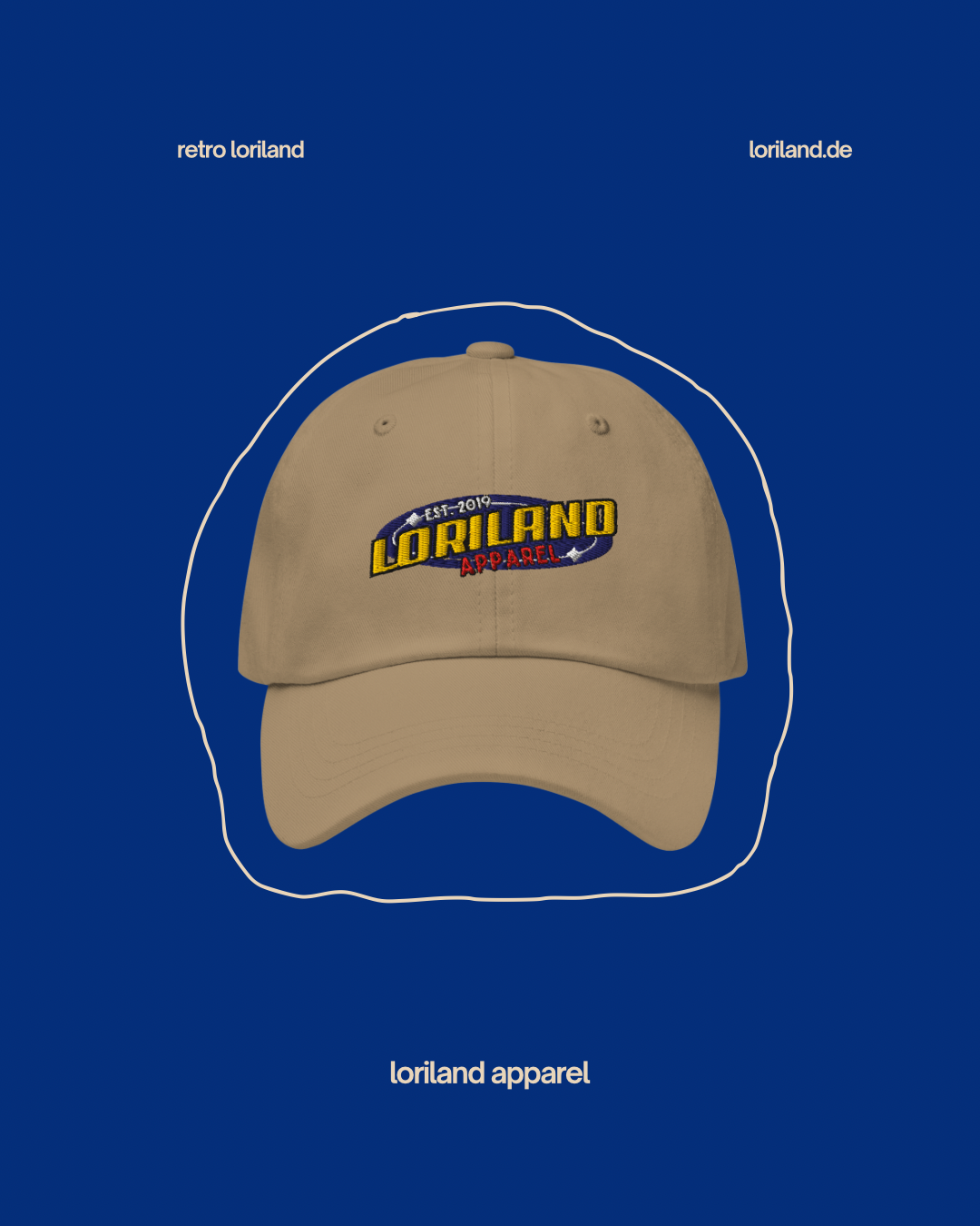 Dad-Hat, Loriland Apparel Logo
