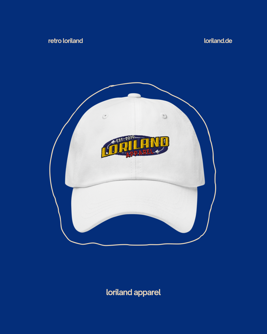 Dad-Hat, Loriland Apparel Logo