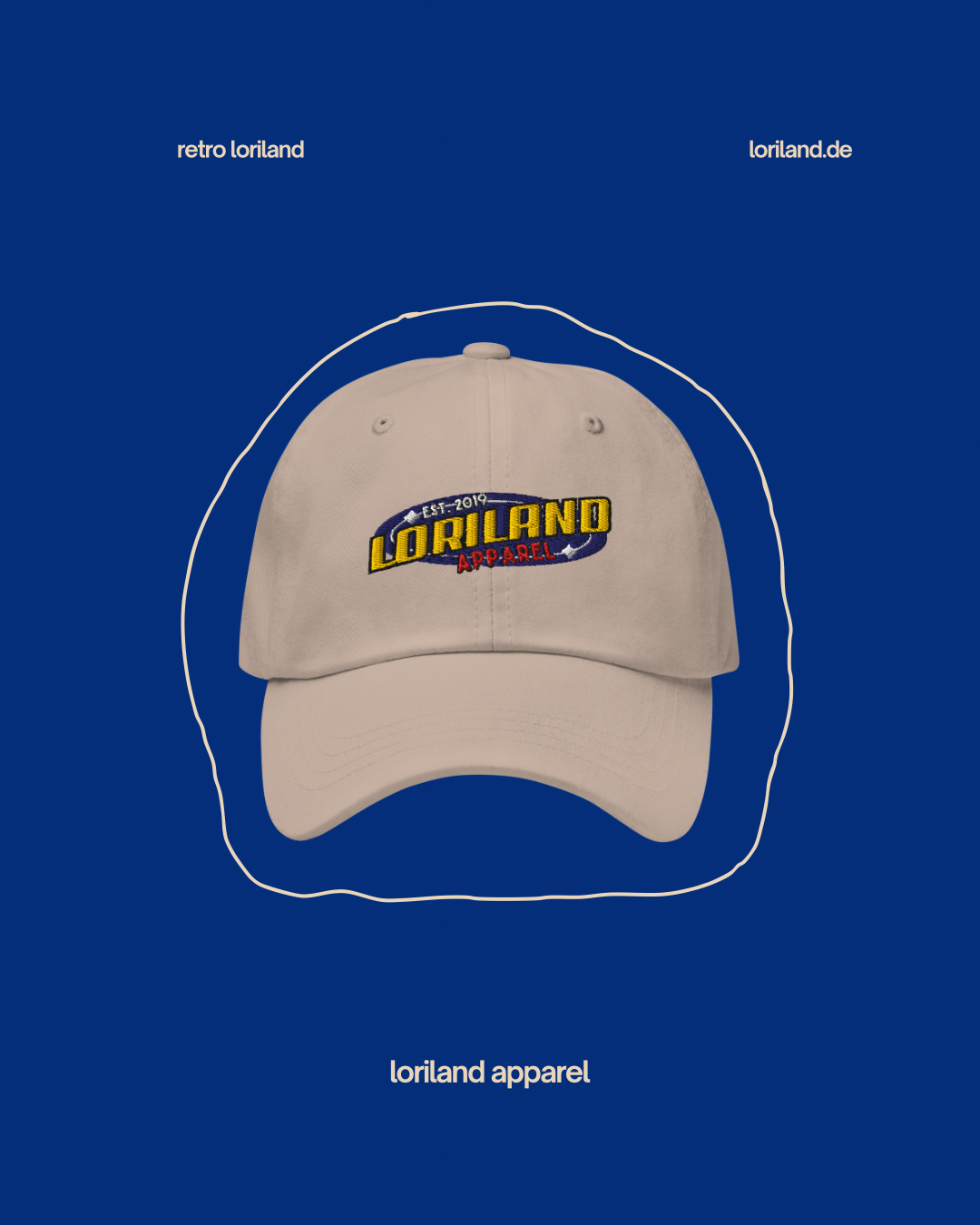 Dad-Hat, Loriland Apparel Logo