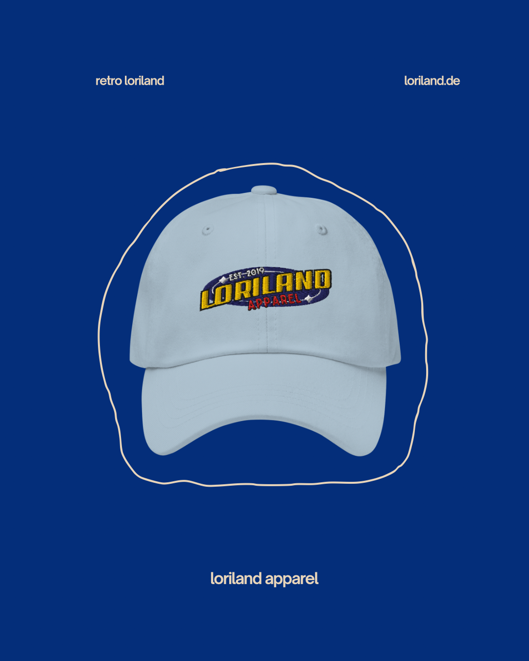 Dad-Hat, Loriland Apparel Logo