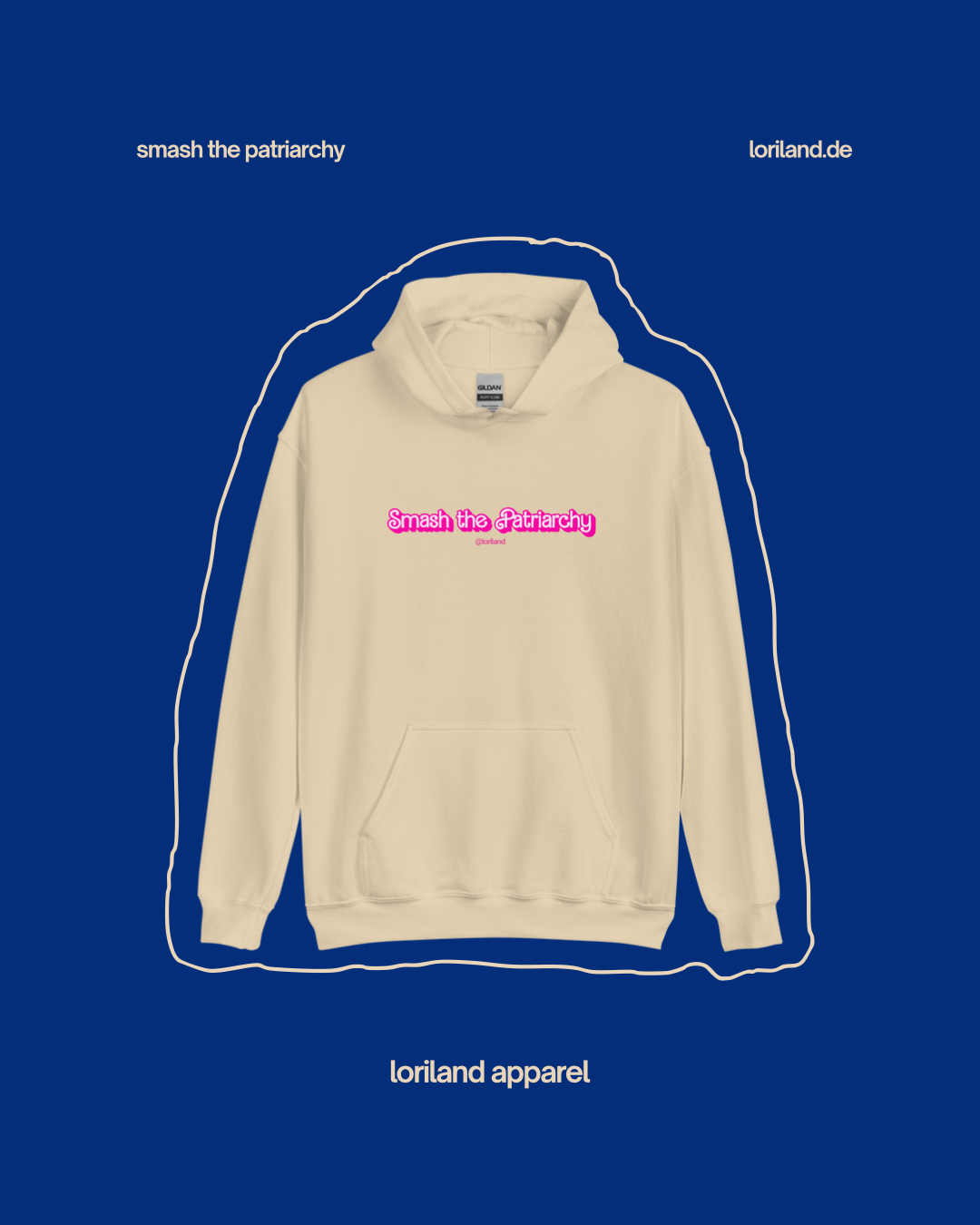 Unisex-Hoodie, Smash the Patriarchy, Loriland Apparel