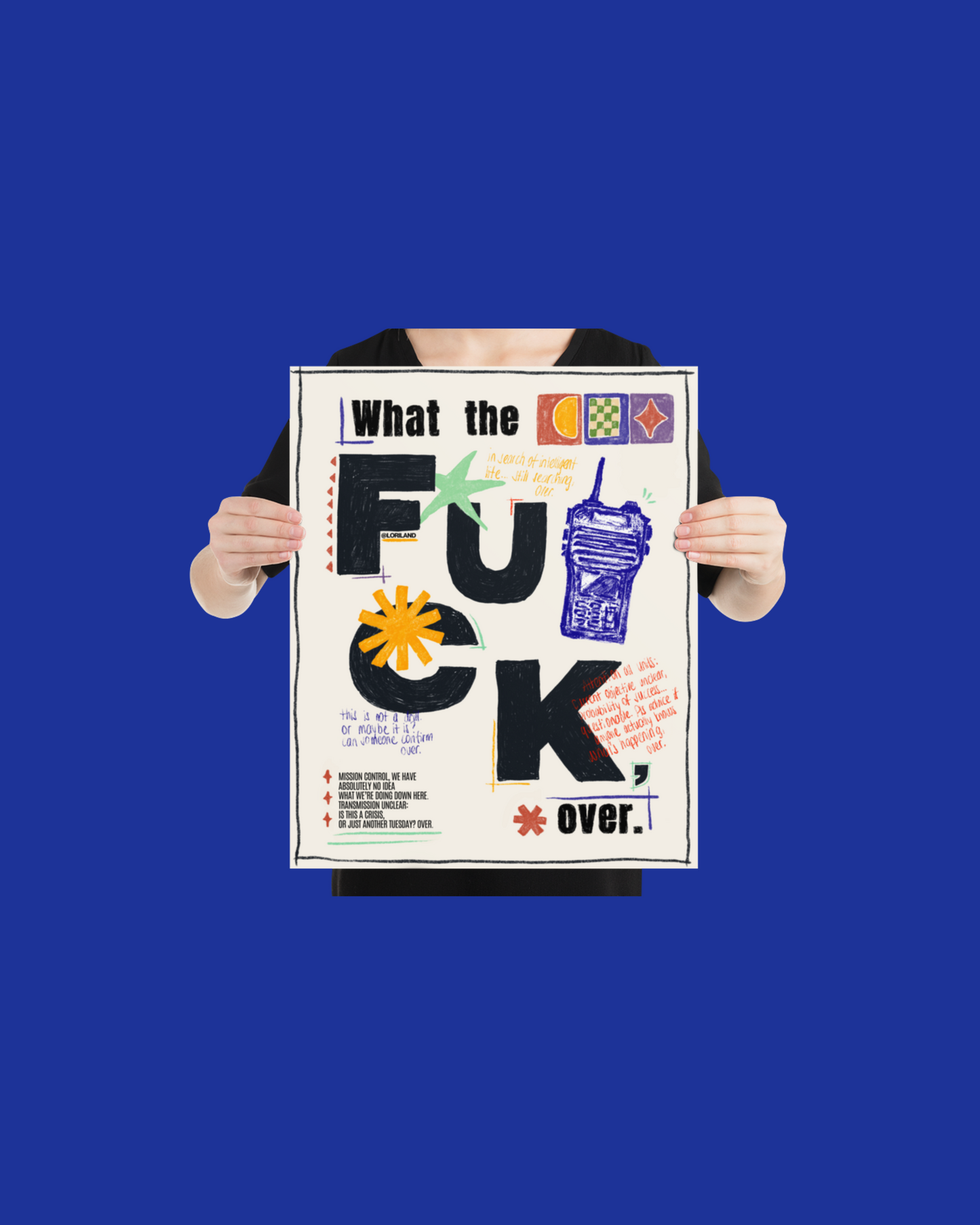 Poster, What The Fuck Over