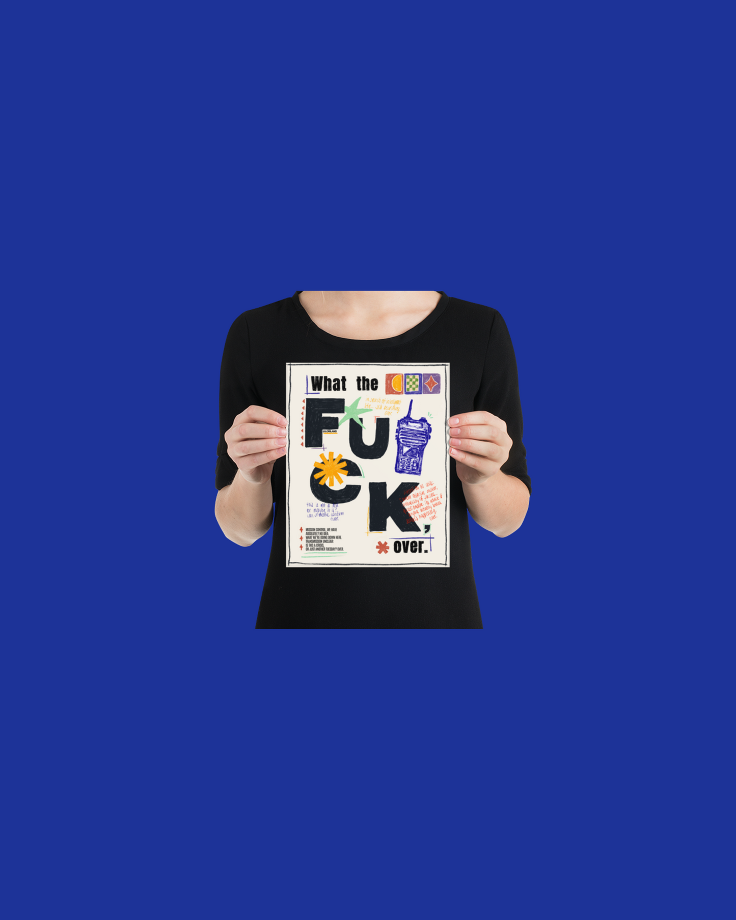 Poster, What The Fuck Over