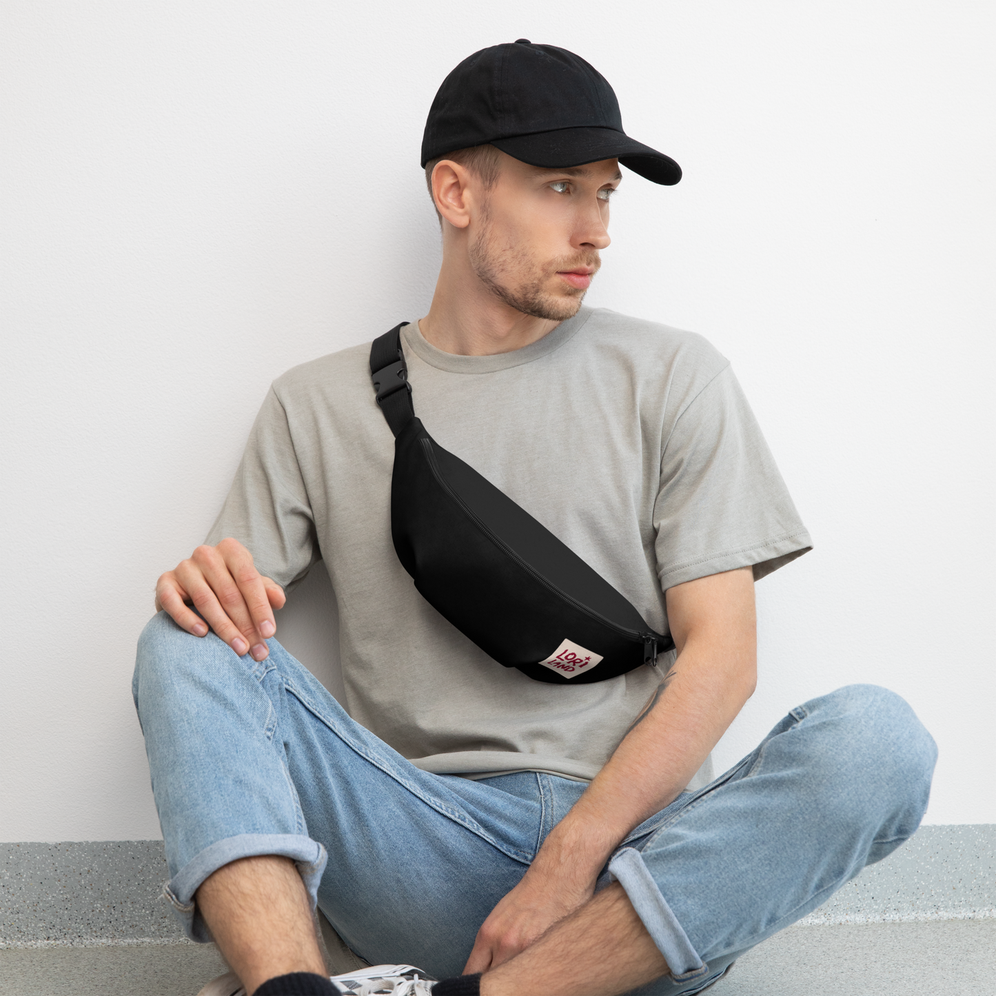 Bauchtasche Loriland Schwarz