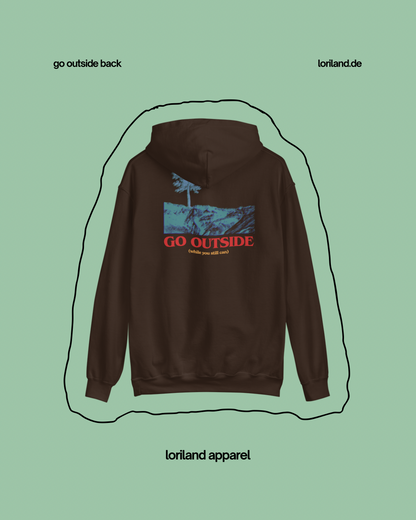 Unisex-Hoodie, Go Outside, Loriland Apparel