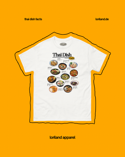 Thai Dish Facts / Unisex T-Shirt mit Retro Aufdruck / Loriland Apparel