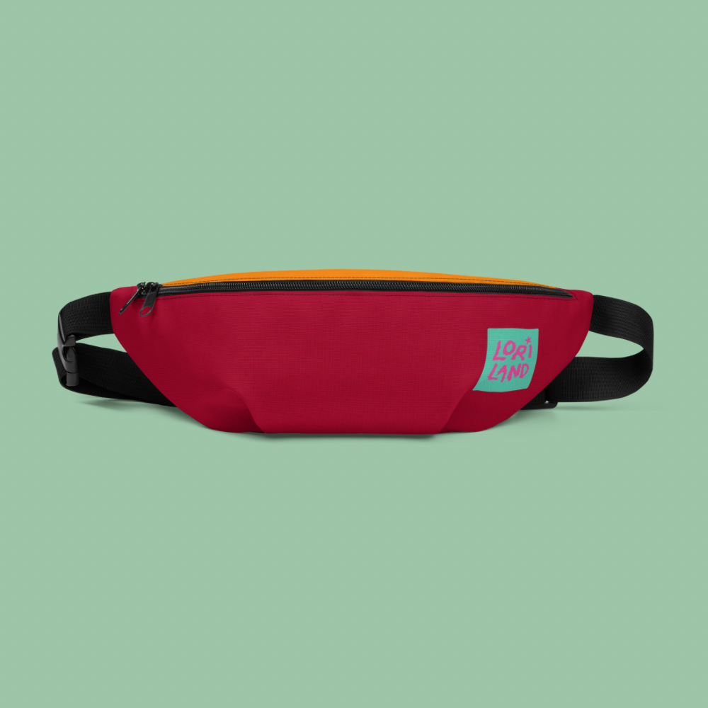 Bauchtasche Loriland Rot